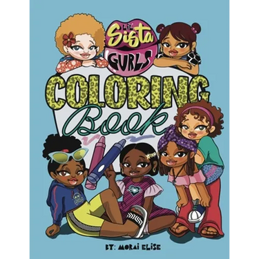 Lil Sista Gurls Coloring Book
