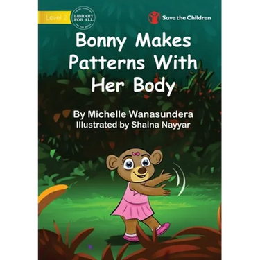 Bonny Makes Patterns With Her Body