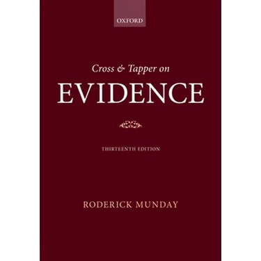 Cross & Tapper on Evidence