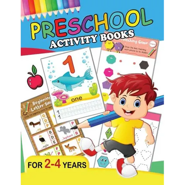 Preschool Activity Books: Fun Big Workbook for Toddler age 2-4