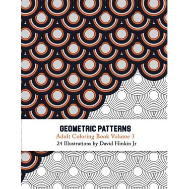 Geometric Patterns - Adult Coloring Book Vol. 3