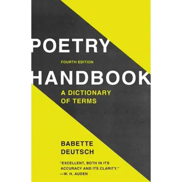 Poetry Handbook: A Dictionary of Terms (Revised)
