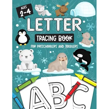 Letter Tracing Book for Preschoolers and Toddlers: Homeschool, Preschool Skills for Age 2-4 Year Olds (Big ABC Books) Trace Letters and Numbers Workbo