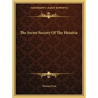 The Secret Society of the Hetairia