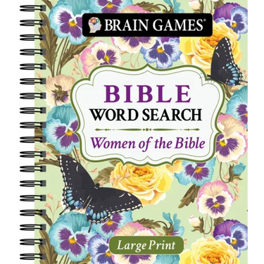 Brain Games - Large Print Bible Word Search: Women of the Bible