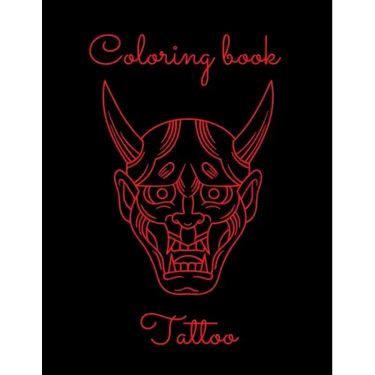Ultimate tattoo coloring book