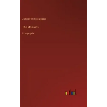 The Monikins: in large print