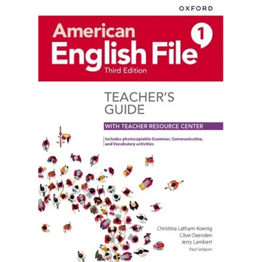 American English File 3e Teachers Book 1 Pack