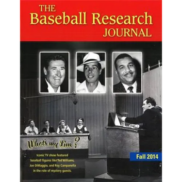 Baseball Research Journal, Volume 43, Number 2