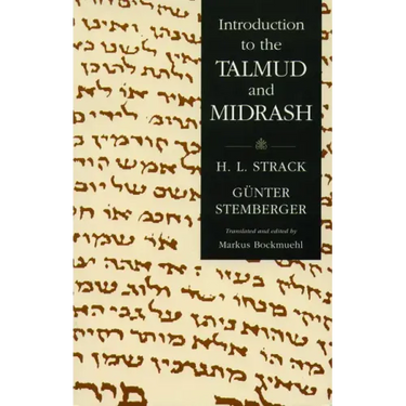 Introduction to the Talmud and Midrash