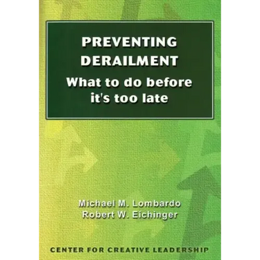 Preventing Derailment: What to do before it's too late