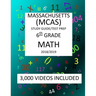 6th Grade MASSACHUSETTS MCAS, 2019 MATH, Test Prep: : 6th Grade MASSACHUSETTS MCAS 2019 MATH Test Prep/Study Guide