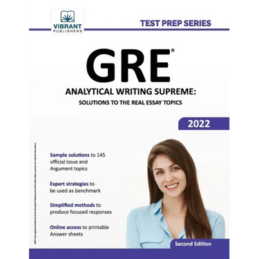 GRE Analytical Writing Supreme: Solutions to the Real Essay Topics