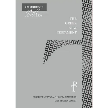The Greek New Testament, Grey Imitation Leather Th512: NT: Produced at Tyndale House, Cambridge