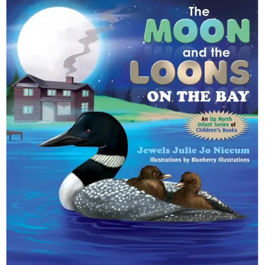The Moon and the Loons on the Bay