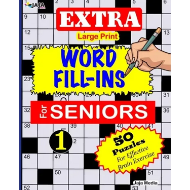 EXTRA Large Print WORD FILL-INS FOR SENIORS: Vol. 1