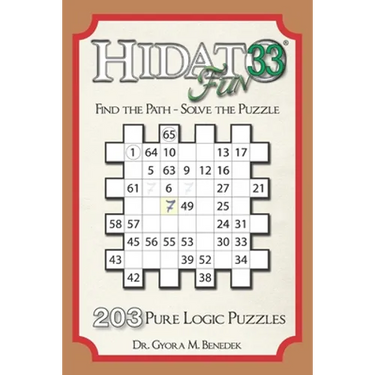 Hidato fun 33: 203 New Logic Puzzles