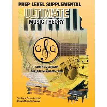 PREP LEVEL Supplemental - Ultimate Music Theory: Preparatory Theory Level is EASY with the PREP LEVEL Supplemental Workbook (Ultimate Music Theory) -