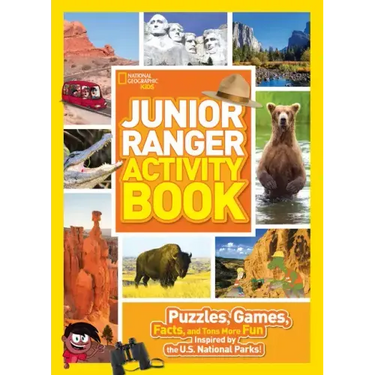 Junior Ranger Activity Book: Puzzles, Games, Facts, and Tons More Fun Inspired by the U.S. National Parks!