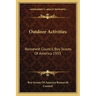 Outdoor Activities: Roosevelt Council, Boy Scouts Of America 1933