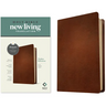 NLT Thinline Reference Bible, Filament Enabled (Genuine Leather, Brown, Red Letter)