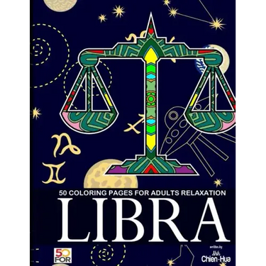 Libra 50 Coloring Pages For Adults Relaxation