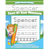 Spencer Letter Tracing for Kids Trace my Name Workbook: Tracing Books for Kids ages 3 - 5 Pre-K & Kindergarten Practice Workbook