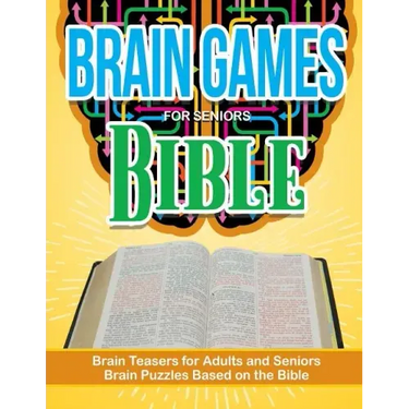 Bible Puzzle Brain Games for Seniors: Brain Teasers For Adults and Seniors Brain Puzzzles Based on the Bible
