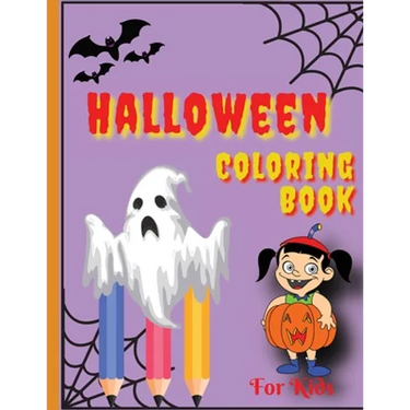 Halloween Coloring Book: Happy Halloween Coloring Book for Toddlers (Halloween Books for Kids)
