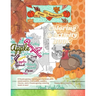 Happy THANKSGIVING adult coloring & activity book. A Thanksgiving variety puzzle book with word search, crossword, sudoku, Mazes, and a Thanksgiving c