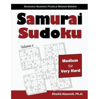 Samurai Sudoku: 500 Medium to Very Hard Sudoku Puzzles Overlapping into 100 Samurai Style