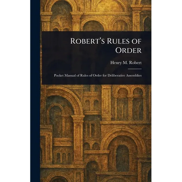 Robert's Rules of Order