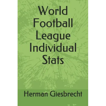 World Football League Individual Stats