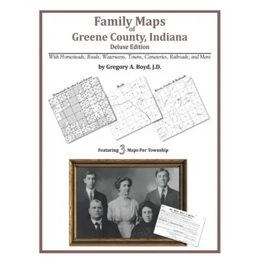 Family Maps of Greene County, Indiana