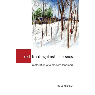 Red Bird Against the Snow