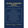Colonial Chesapeake Families 1