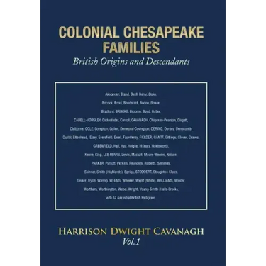 Colonial Chesapeake Families 1