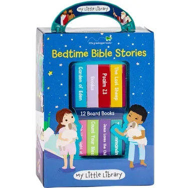 My Little Library: Bedtime Bible Stories (12 Board Books)