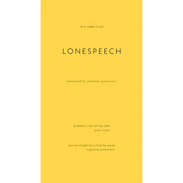 Lonespeech