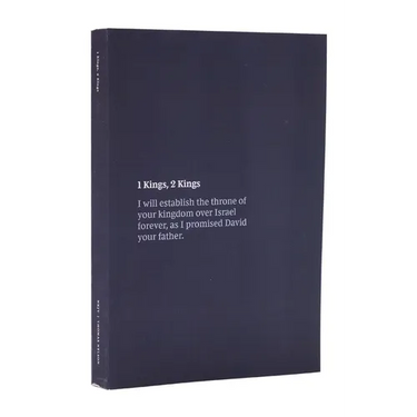 NKJV Bible Journal - 1-2 Kings, Paperback, Comfort Print Softcover
