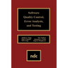 Software Quality Control, Error, Analysis