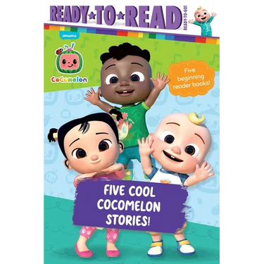 Five Cool Cocomelon Stories!: I Like School!; This Is the Way We Play; The Balloon Boat Race!; Hide-And-Seek Fun!; Cece Has a Little Cat