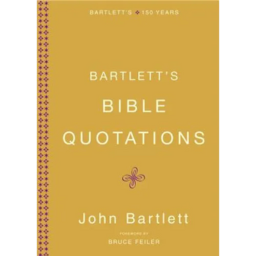 Bartlett's Bible Quotations