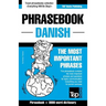 English-Danish phrasebook and 3000-word topical vocabulary
