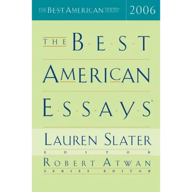 The Best American Essays 2006