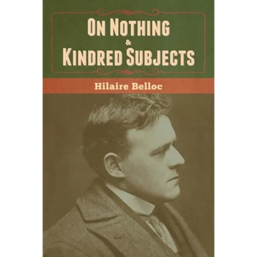 On Nothing & Kindred Subjects