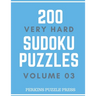 200 Very Hard Sudoku Puzzles Volume 03