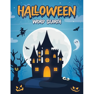 Halloween Word Search for Kids: Word Search Book Activity Book, Halloween Word Searches For Children and Adults