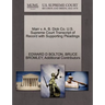 Marr V. A. B. Dick Co. U.S. Supreme Court Transcript of Record with Supporting Pleadings