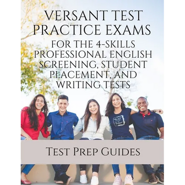 Versant Test Practice Exams for the 4-Skills Professional English Screening, Student Placement, and Writing Tests with Answers and Free mp3s